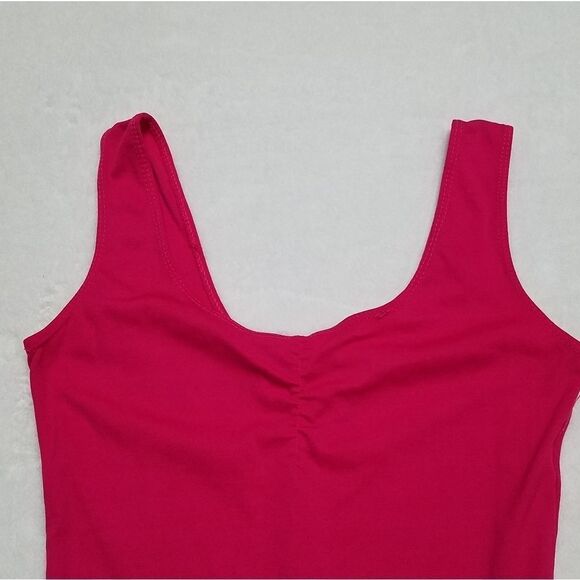 VINTAGE Fizzical Pink Full Coverage Bodysuit Med - Picture 9 of 16